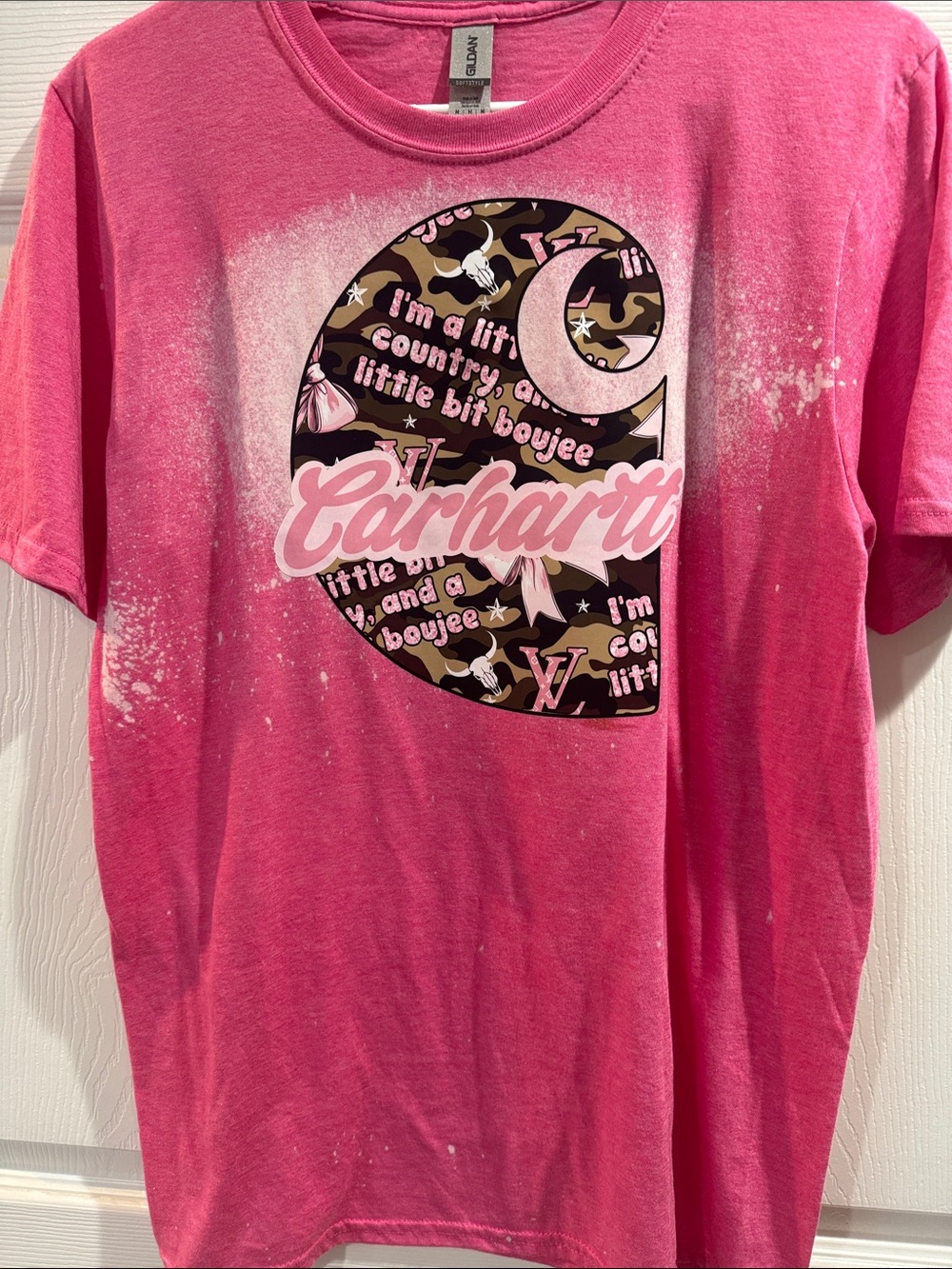 womens Pink Graphic Tee